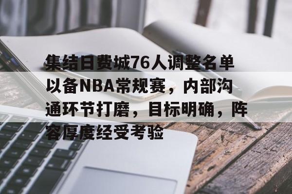 集结日费城76人调整名单以备NBA常规赛,内部沟通环节打磨,目标明确,阵容厚度经受考验的简单介绍 集结日费城76人调整名单以备NBA常规赛,内部沟通环节打磨,目标明确,阵容厚度经受考验的简单介绍